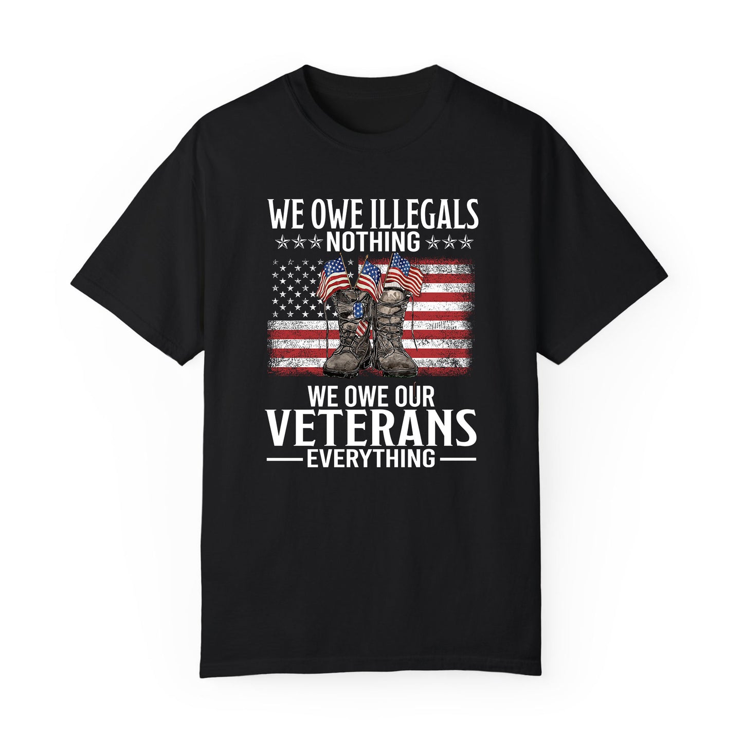 Support Veteran T-shirt-2